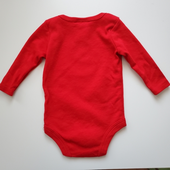 Baby Grinch Christmas Onesie Size 0-3M - Picture 3 of 4